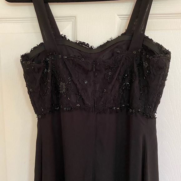 Beaded Empire Waist Formal Gown - Picture 3 of 8